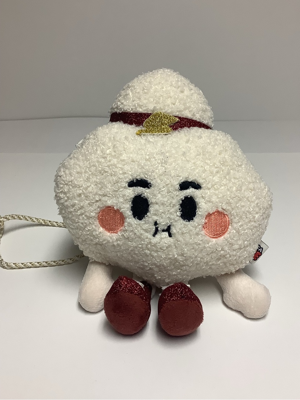 H&M x Toca Life Nimbus Plush Girls Shoulder Bag Cute Cloud Zippered Purse Kawaii
